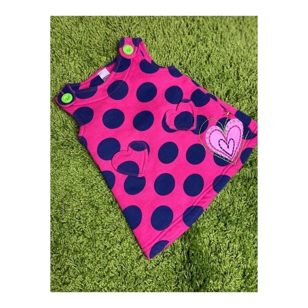Little Tikes Jumper Polka Dots Embroidery Heart 3-6M